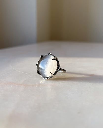 The Vault // Grey Moonstone // Ring