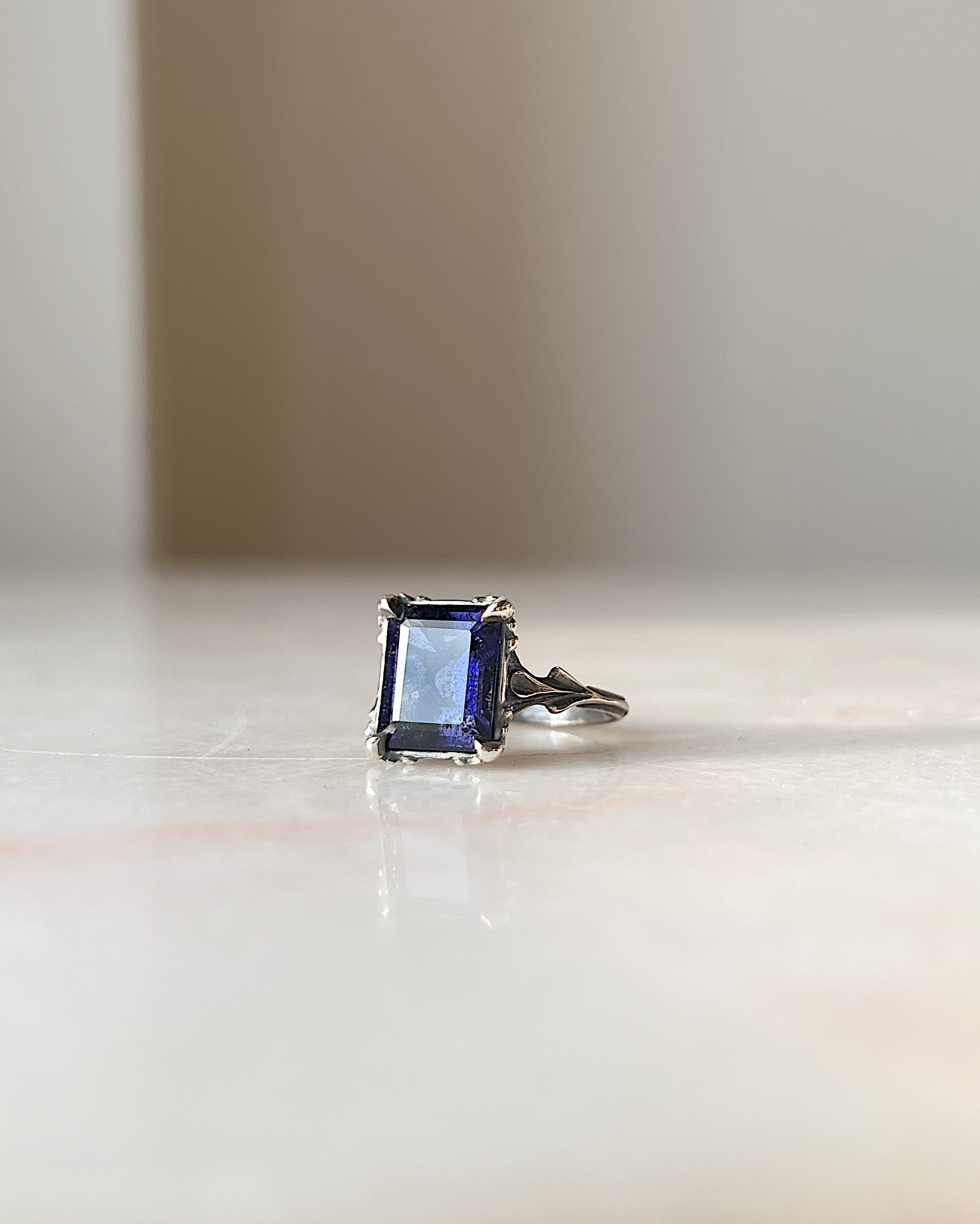 Window to the Universe // Silver + Iolite Sunstone