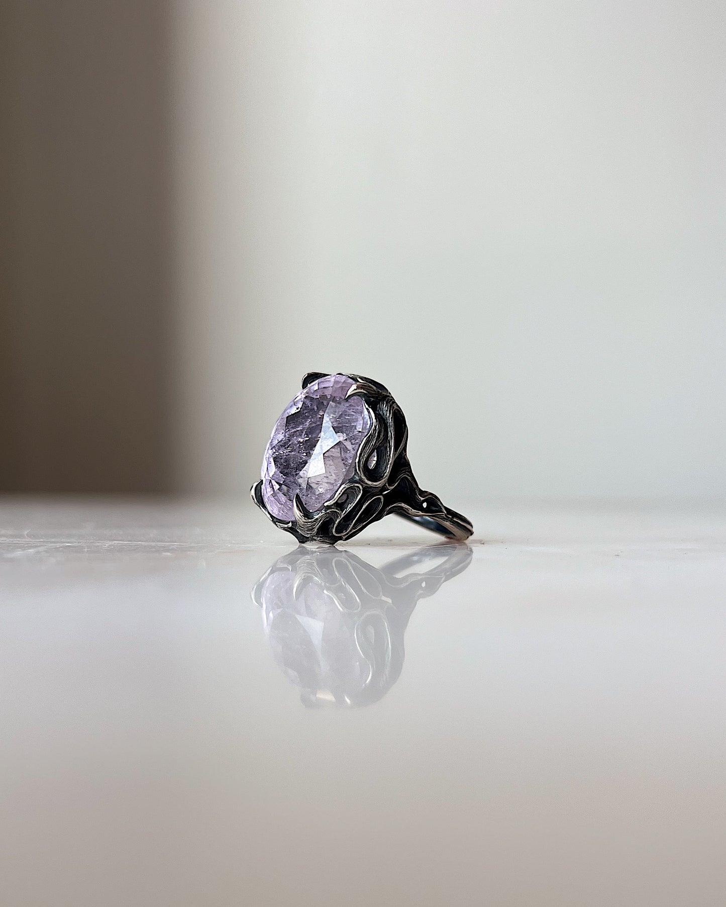 The Smoldering // Kunzite One of a Kind // Size 5.25