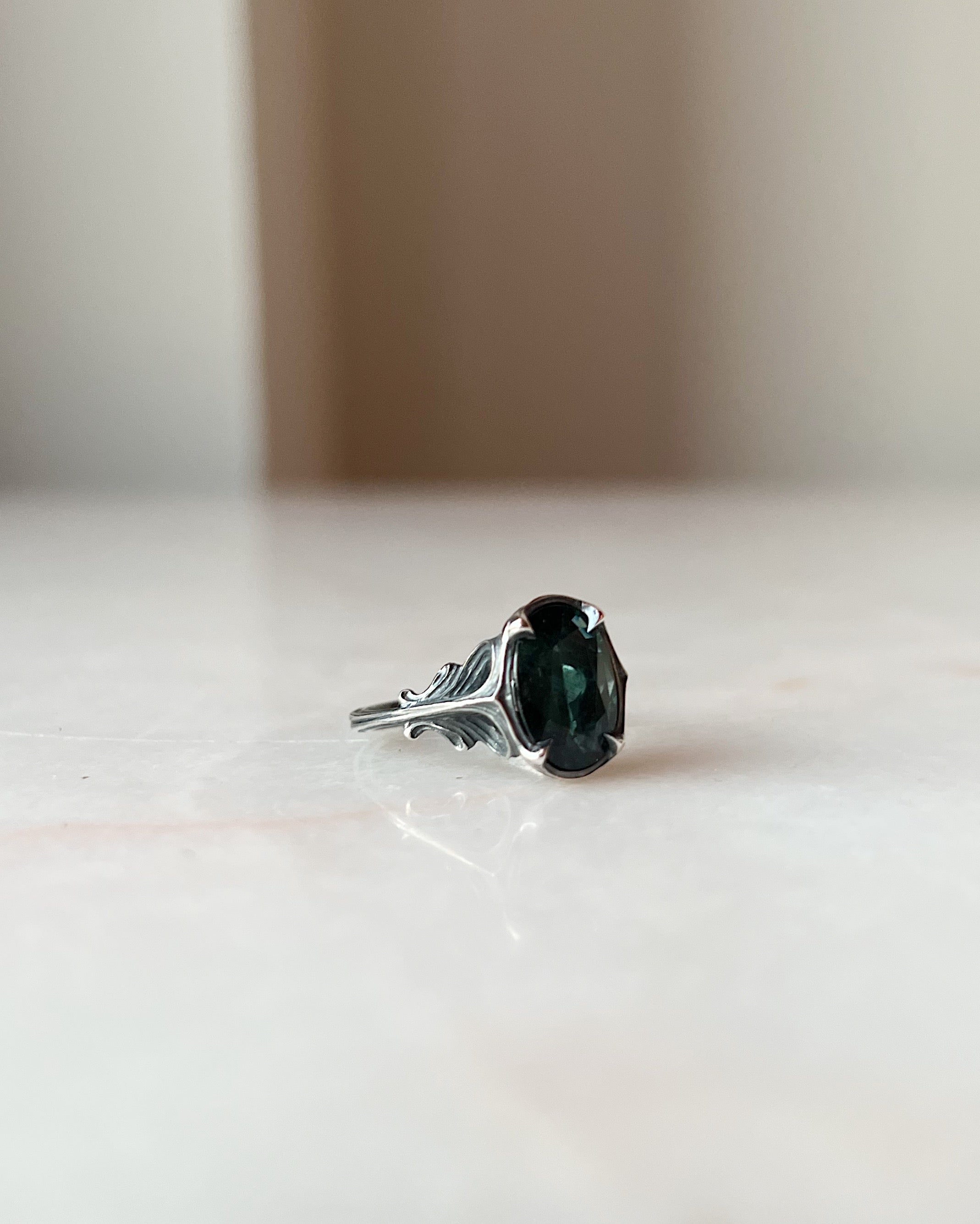 Aerial // Silver + Tourmaline