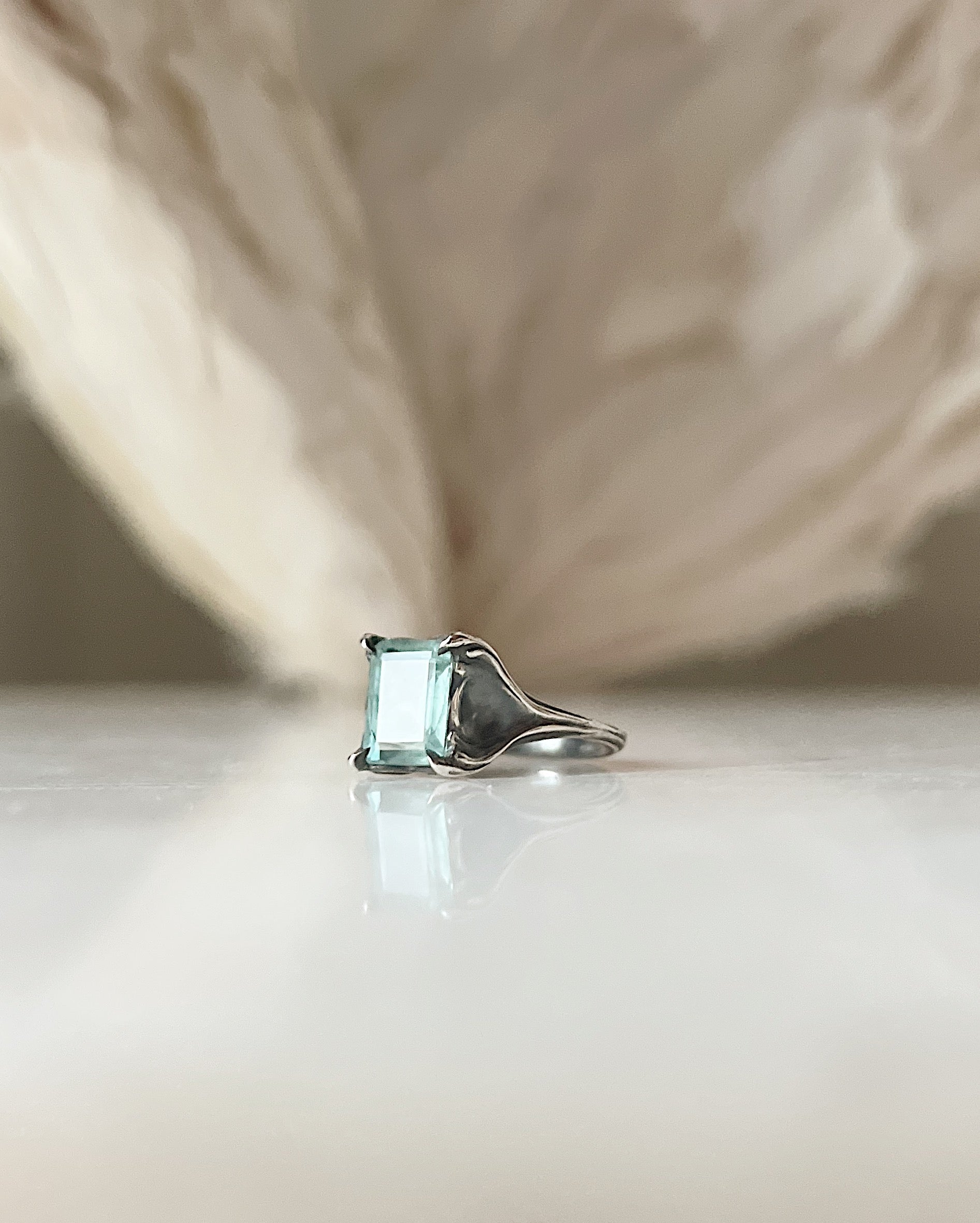 Heavenly Body // Silver + Aquamarine