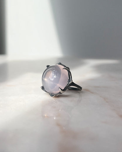 The Vault // Rose Quartz // Ring