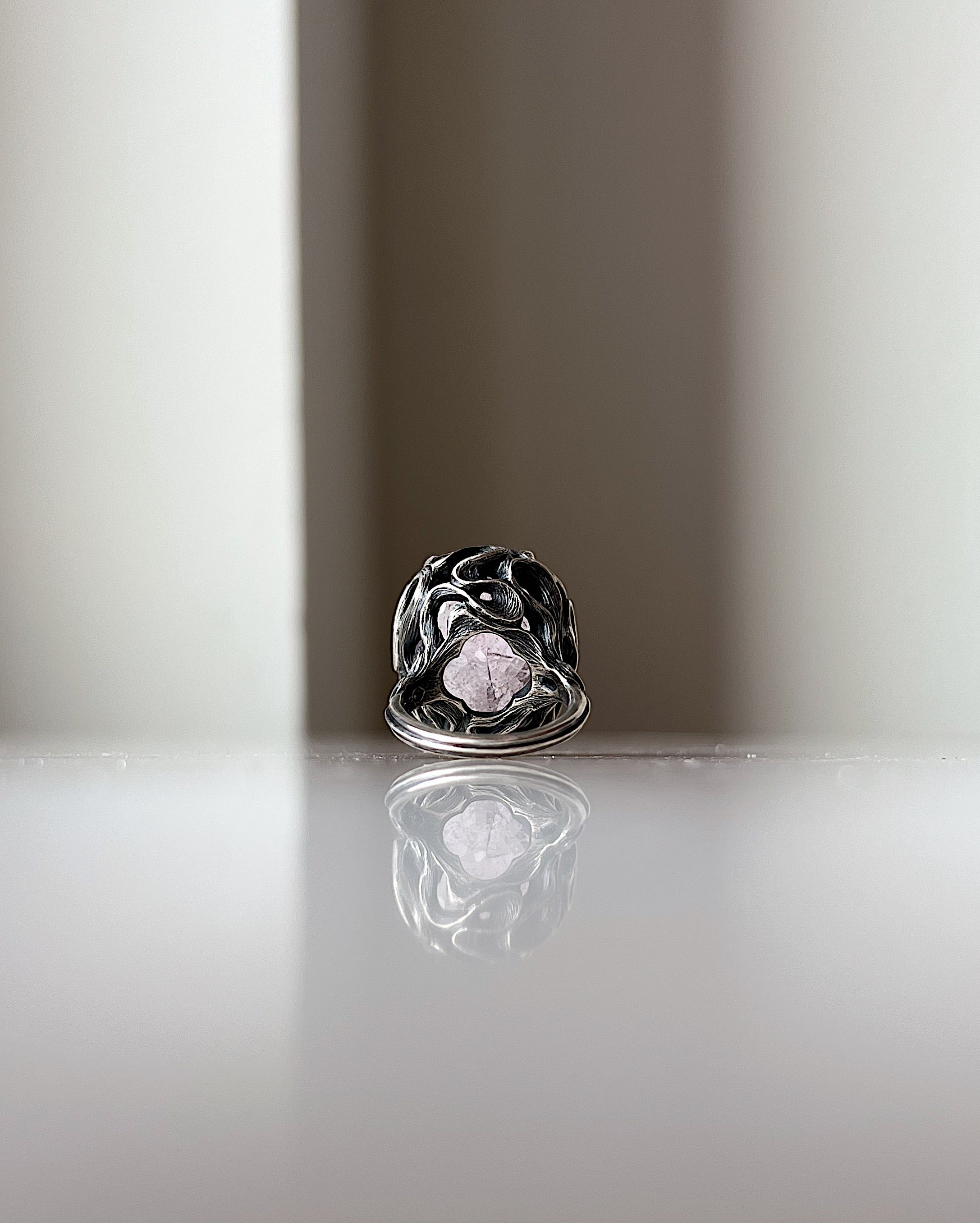 The Smoldering // Silver + Kunzite