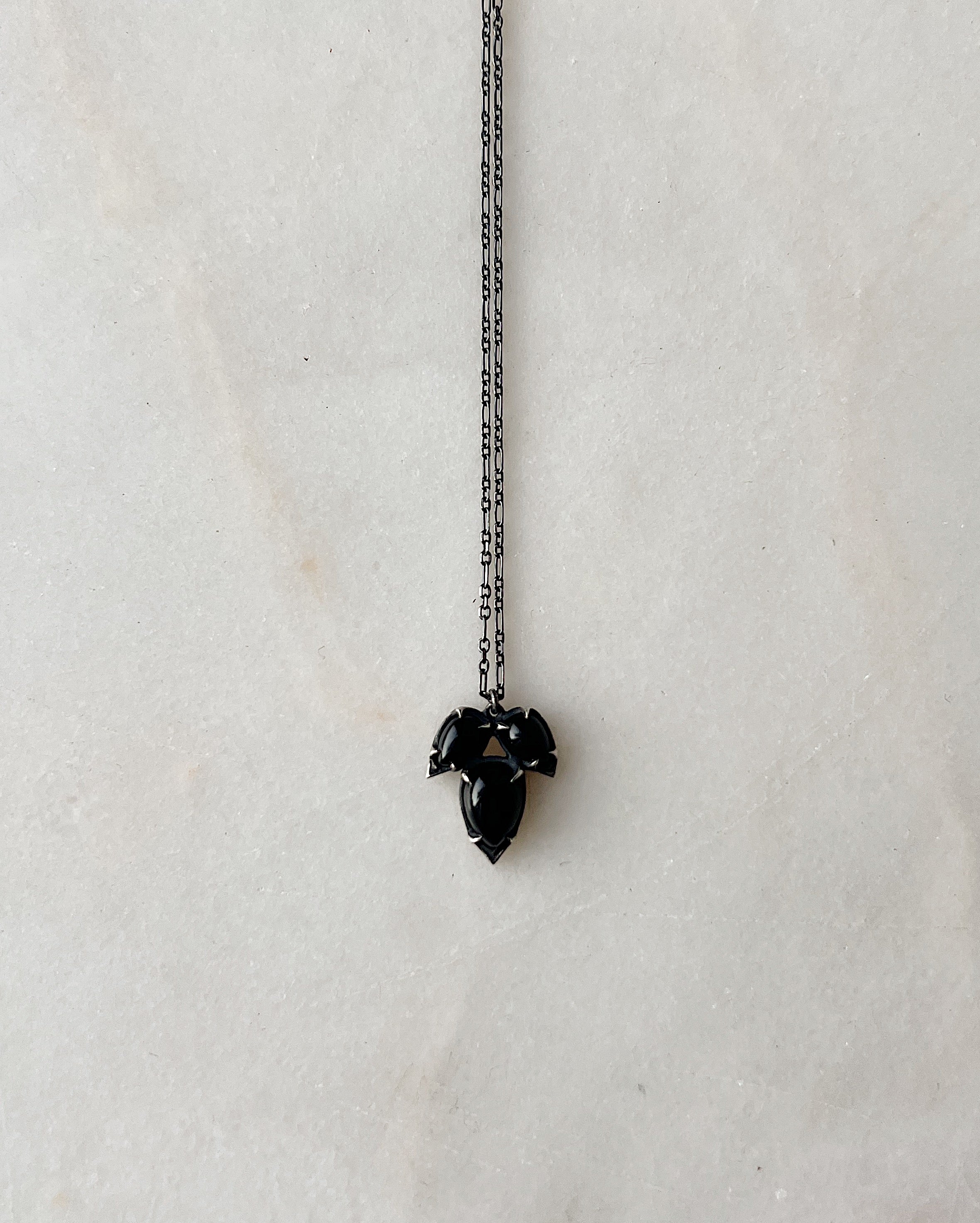 The Sharpest Thorn III // Fine Chain Gemstone Necklace