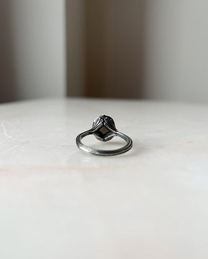 The Angel // White Star Sapphire One of a Kind // Size 9.5