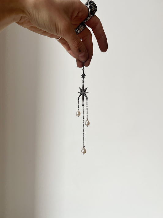 The Stars Aligned // Baroque Pearl // XL Earrings